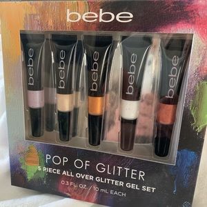Bebe all over glitter set